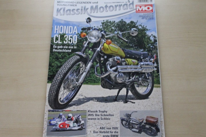 Deckblatt MO Klassik Motorrad (05/2015)